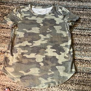 Short Sleeve Camo Shirt
